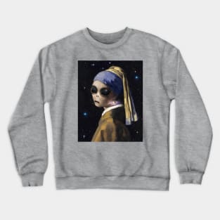 galaxy earrings Crewneck Sweatshirt